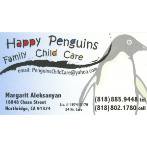 Happy Penguins Family Child Care Northridge