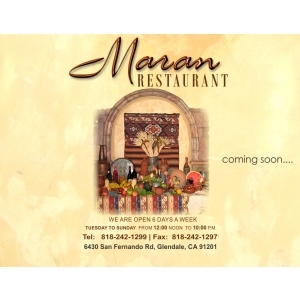 Maran Restaurant Glendale