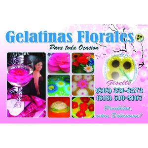  Floral Gelatin Creations Van Nuys