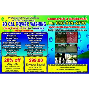 So Cal Power Washing North Hills