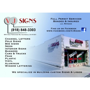 VJ Signs Glendale